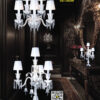 Đèn Bàn Pha Lê Lighting Home DBCN-373 và Tường GTCNQT-372
